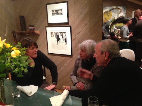 Laura Vandenburgh (left) with Marianne Buchwalter (center) and Robert Sitton (right)