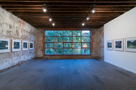 Installation view, "Nutka" photograph series