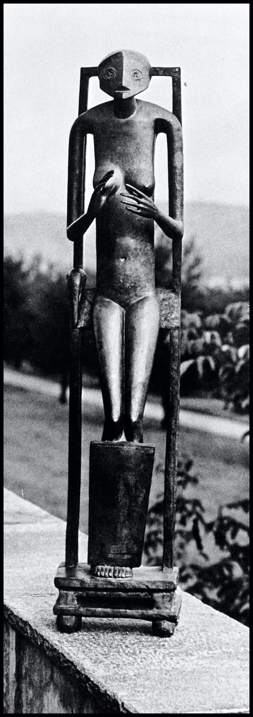 Alberto Giacometti
"Hands Holding the Void (Invisible Object), 1934 (cast c. 1954-55)