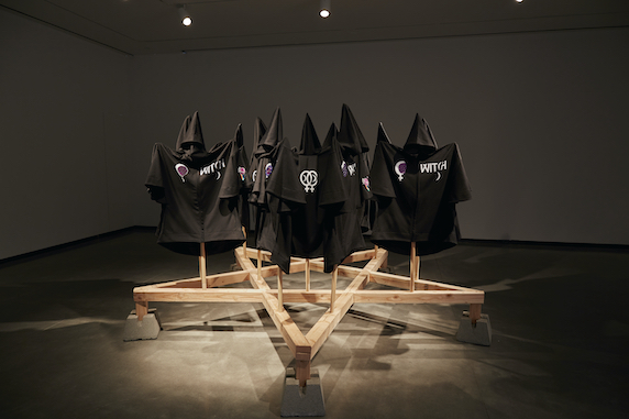 "W.I.T.C.H. 1985," (installation view), Portland Art Museum, Photo: Ben Cort