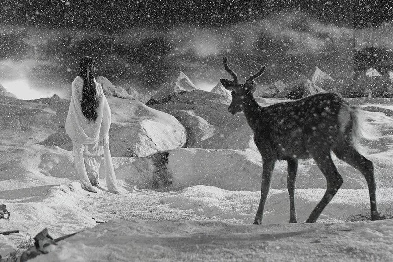 Yang Fudong, Yejiang/The Nightman Cometh, 2011
Single channel film: 35mm b&w film transferred to HD, 19 min. 21 sec.