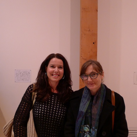 Anya Spielman (left) with Teri Gelber (right)