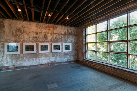 Installation view, "Nutka" photograph series 